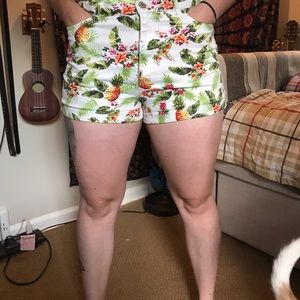 Forever 21 (size 30) high waisted jean shorts